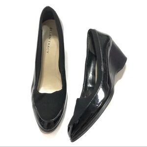 Ellen Tracy Reagan Wedge Heels 8 1/2 Women’s Black